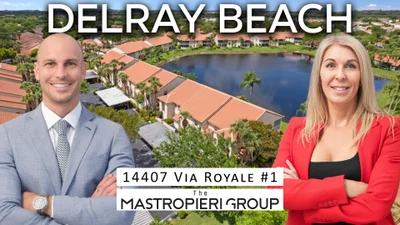 Emerald Pointe Property Tour with Larry Mastropieri | 14407 Via Royale Apt 1, Delray Beach